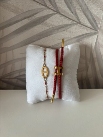 Bracelets rouges luxe