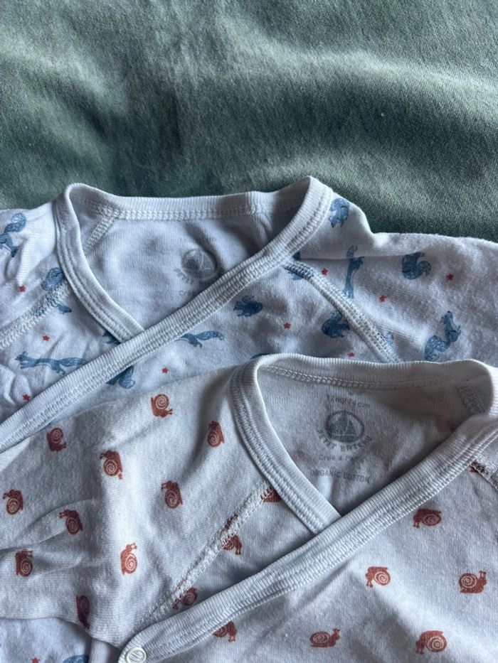 Lot 2 bodies Petit Bateau - photo numéro 2