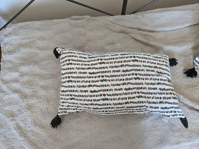 Lot 2 coussins rectangulaire - photo numéro 2