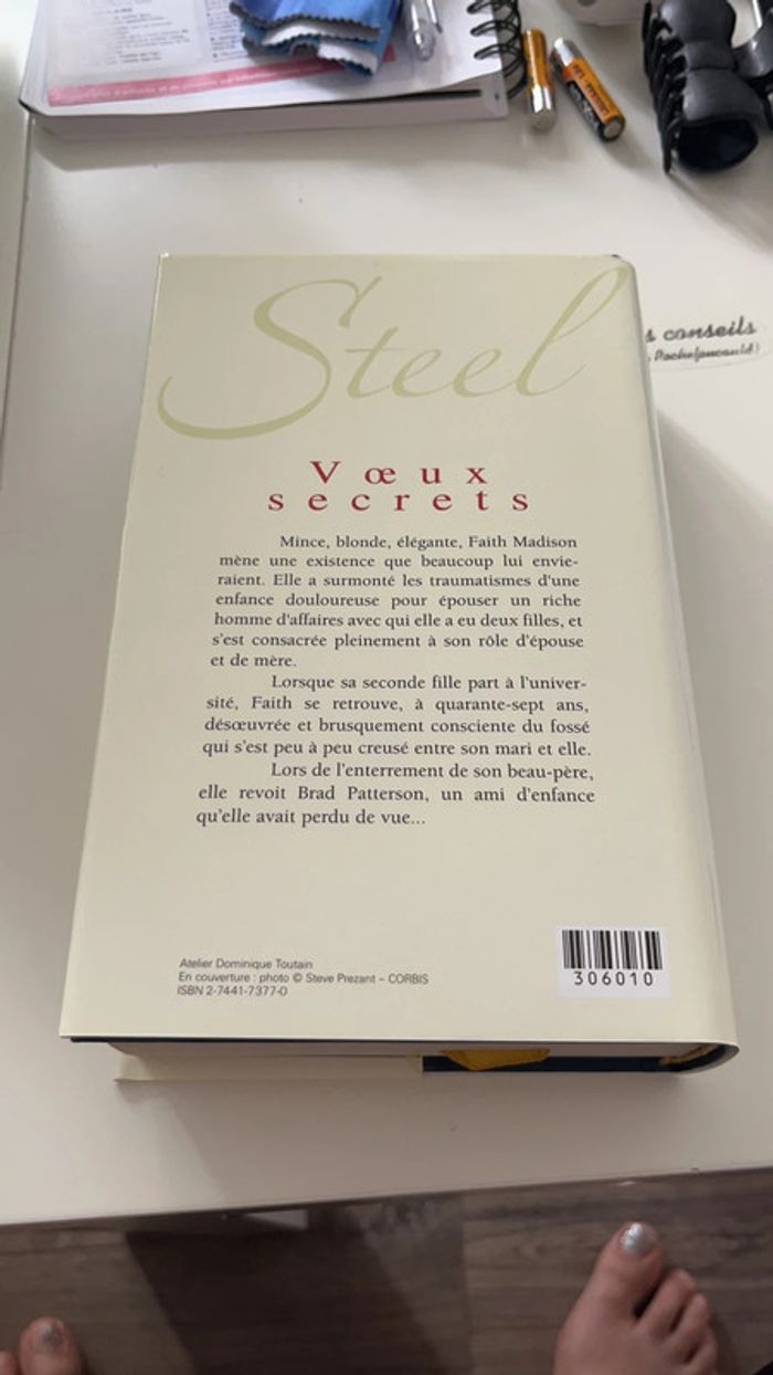 Danielle Steel Vœux secrets - photo numéro 2