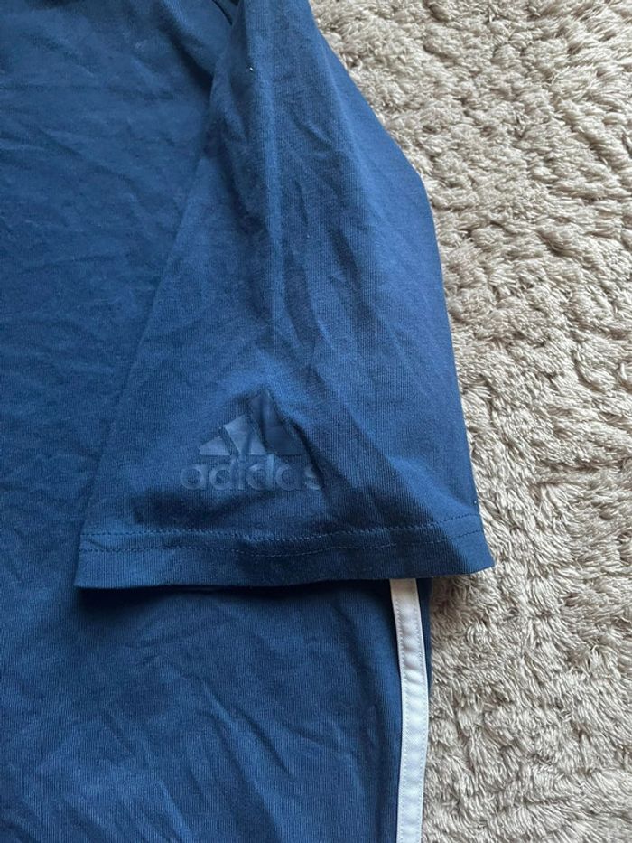 Tee shirt homme vintage Adidas Euro 2016 / Bleu / M / Très bon état - photo numéro 5
