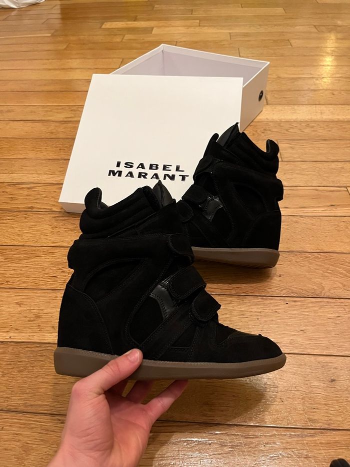Baskets Bekett Isabel Marant noir - Pointure 38 - photo numéro 2