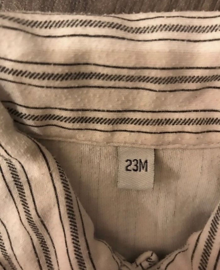 Chemise rayé 23 mois - photo numéro 3