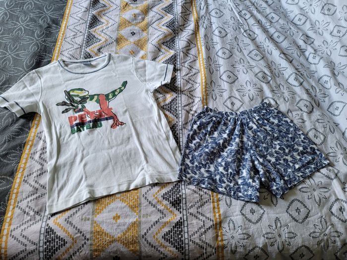 pyjashort petit bateau 10ans (8e)