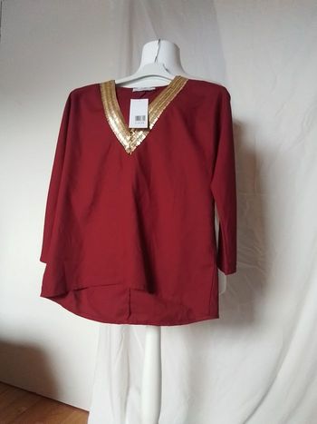 Haut en mousseline classe 