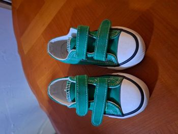 chaussure style vans verte taille 25