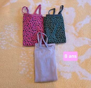 Juste corps fille 8ans 