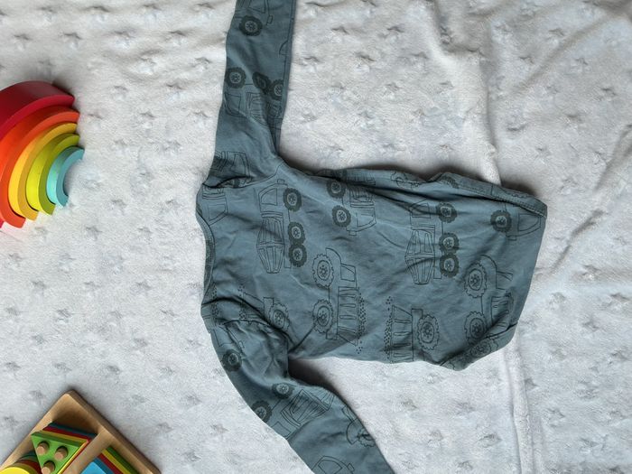 body manches longues bleu motifs engins 3 mois - photo numéro 7