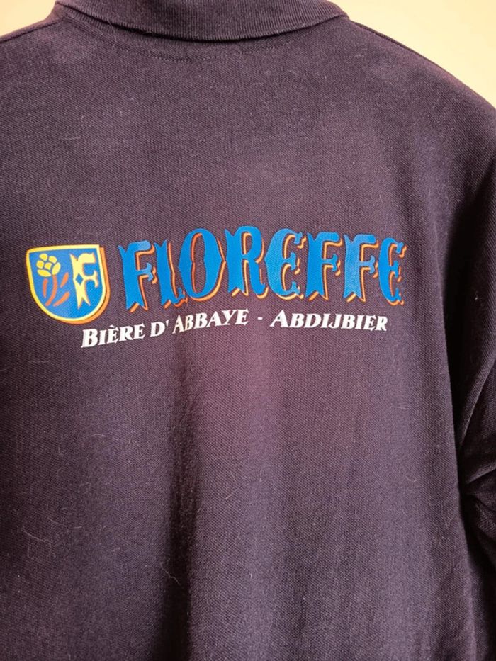 Polo publicitaire homme. Floreffe – Abdijbier Taille grand. Marque Gildan . - photo numéro 3