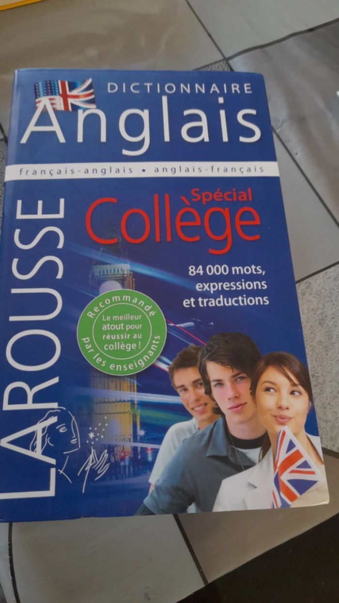 Dictionnaire anglais