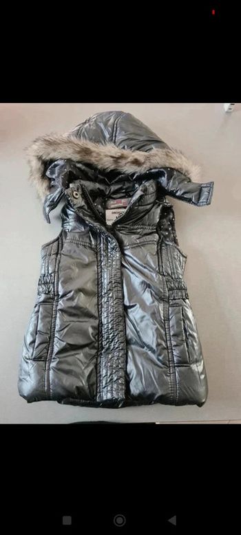 Doudoune sans manches 2 ans