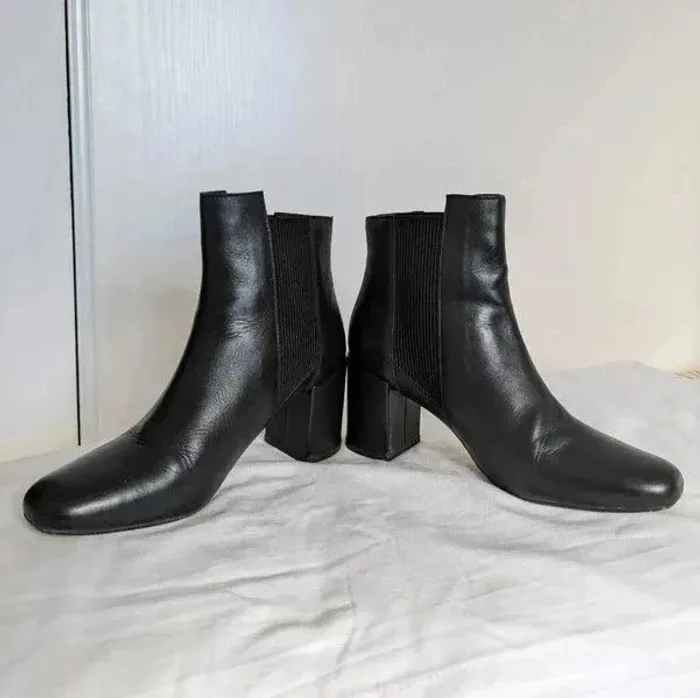 Bottines à talon - ZARA - taille 37 - photo numéro 3