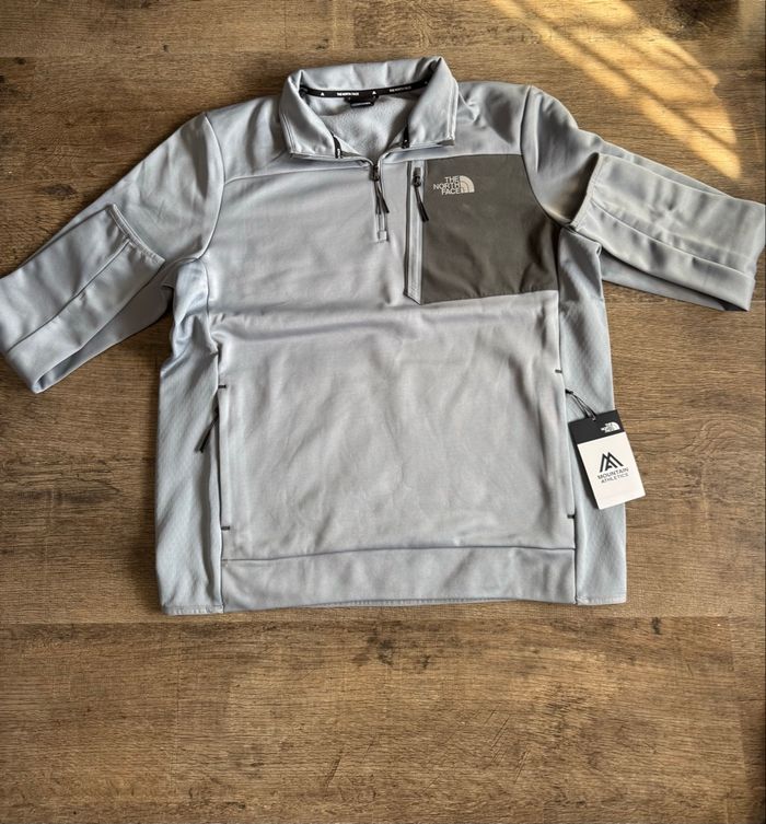 Demi zip The North Face Polaire moutain Athletics