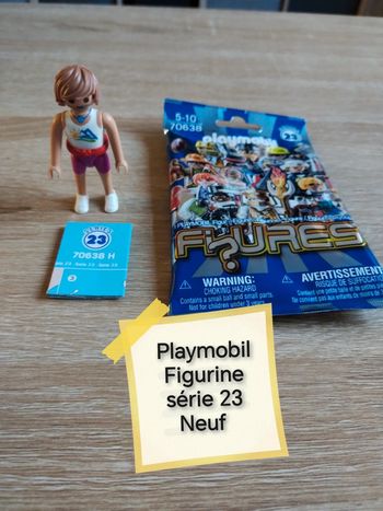 Playmobil figurine série 23 neuf