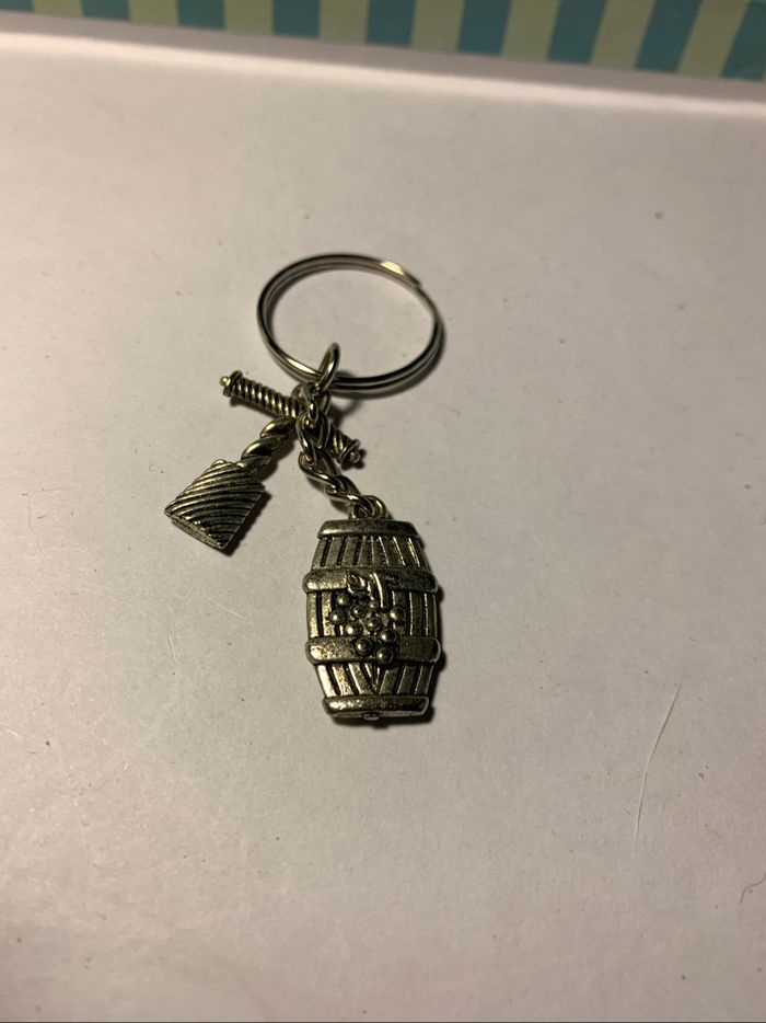 Porte clé amateur vin - photo numéro 2