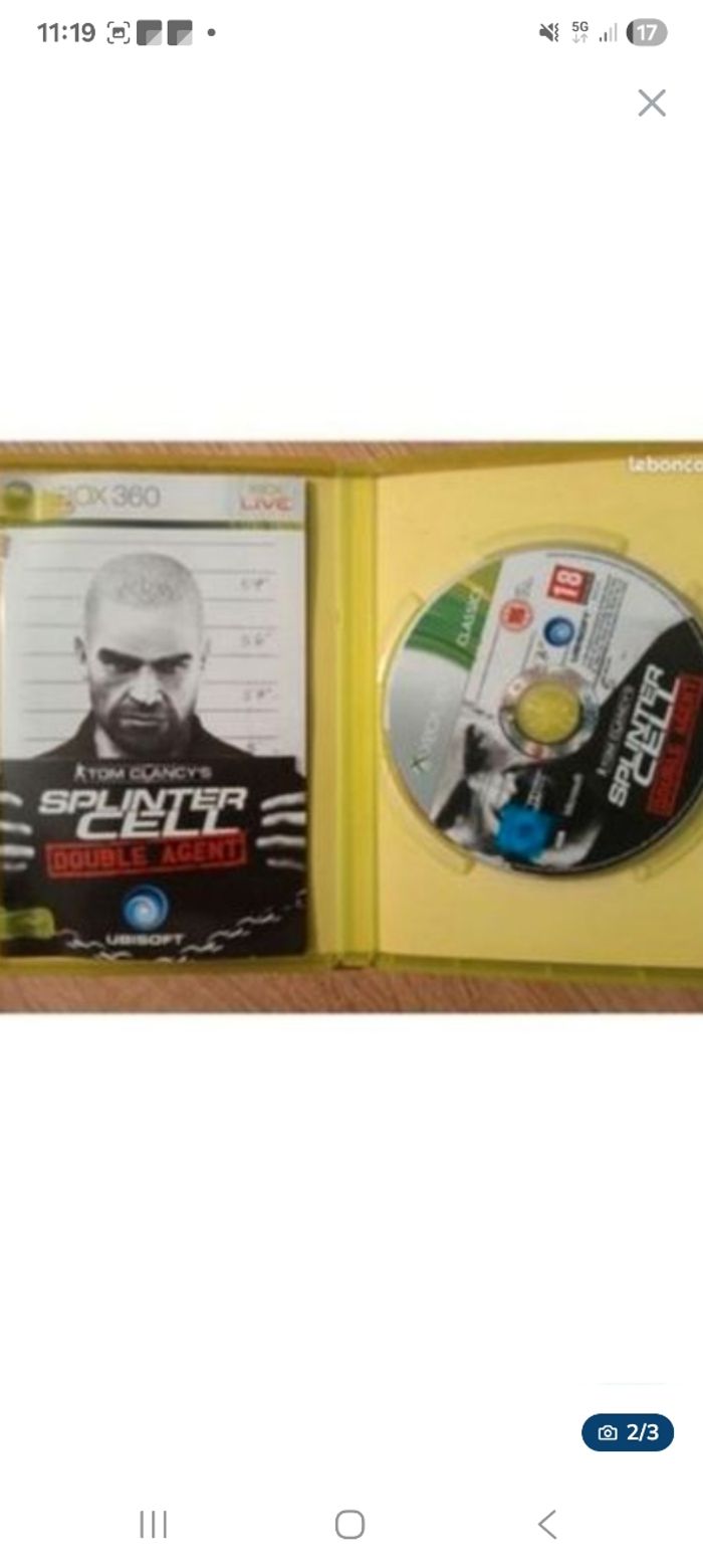 Splinter cell double agent xbox - photo numéro 2
