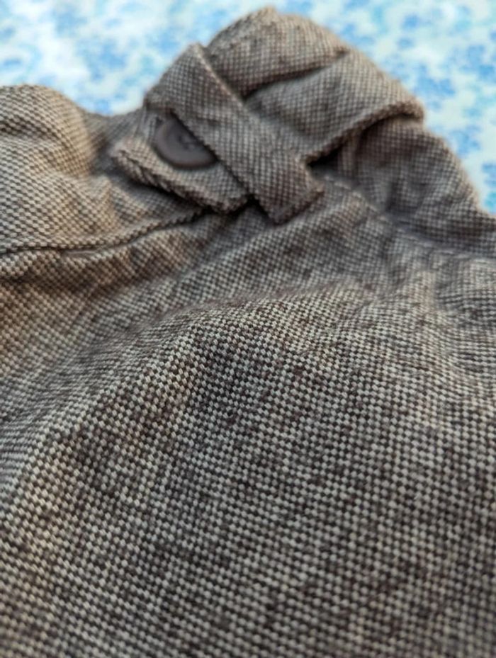 Short marron et beige 7 ans - photo numéro 2