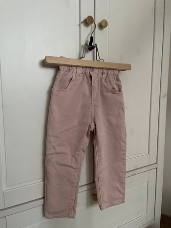 Pantalon zara rose nude 18 24 mois