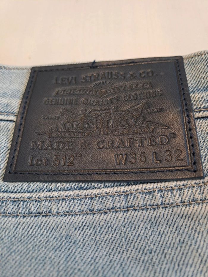 Jeans Levi's 512 slim taper 36x32 - photo numéro 4