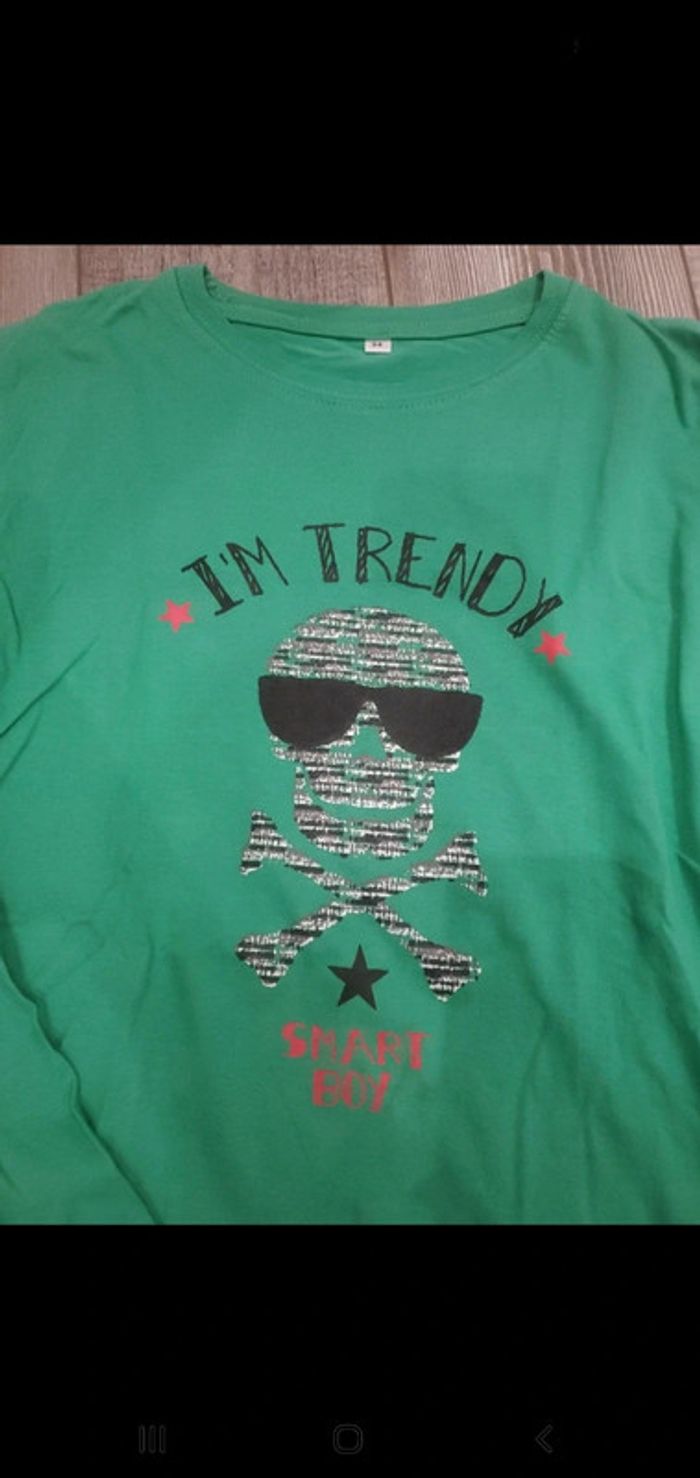 Tshirt manches longues - taille 34 - photo numéro 2