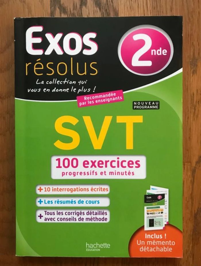 Seconde - SVT - Nouveaux programmes