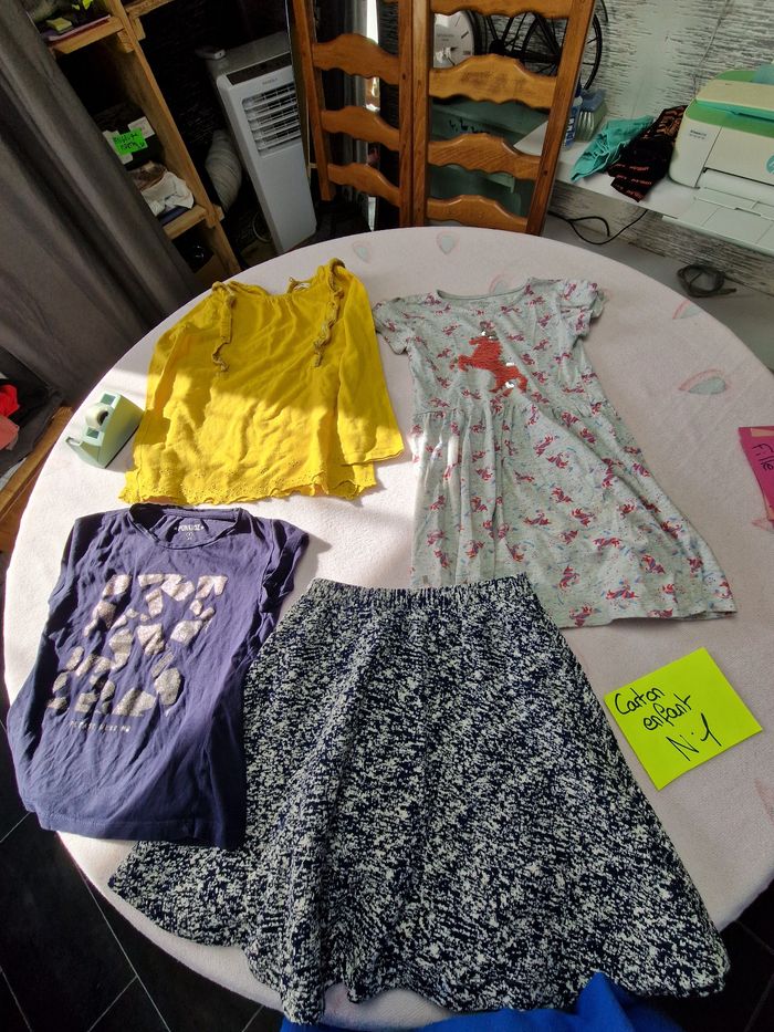 Lot vêtements 8 ans fille