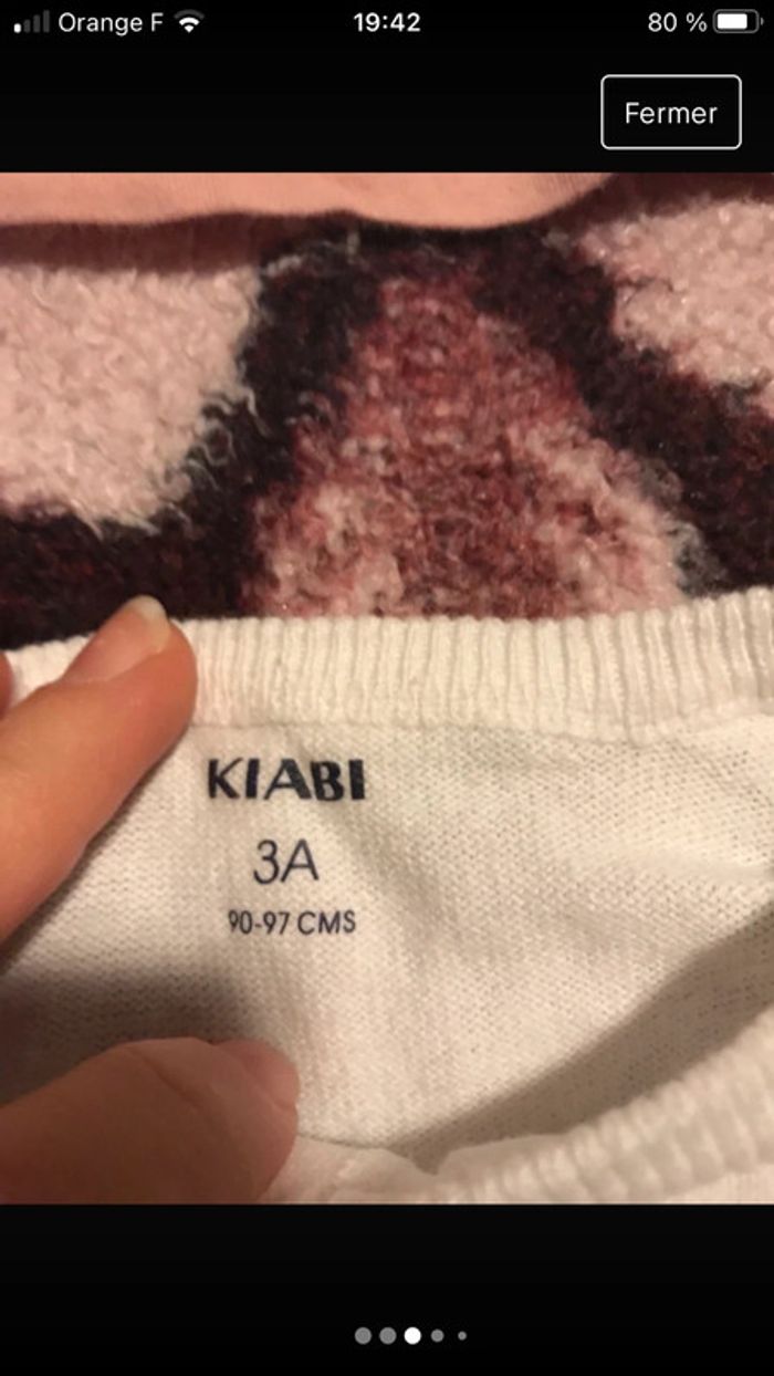 2 gilets fille 3ans - photo numéro 2