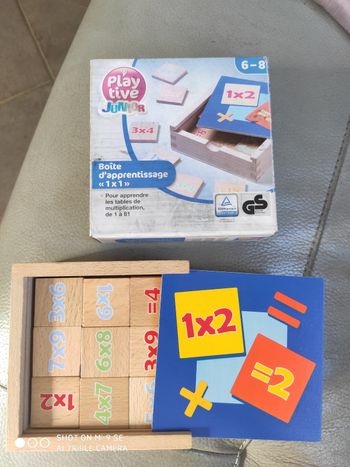 Jeu d'apprentissage tables de multiplication