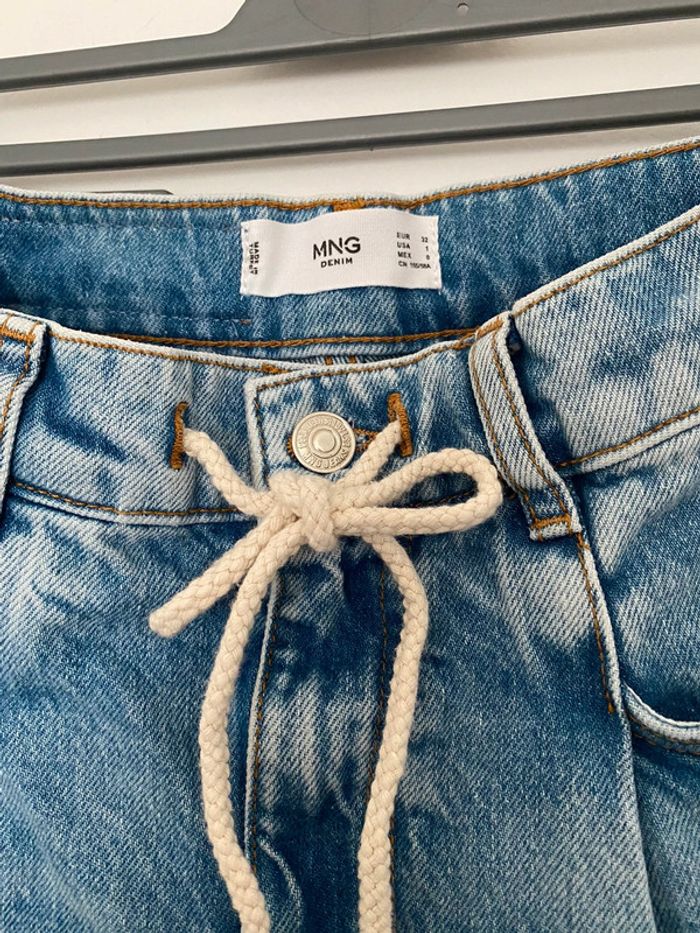 Pantalon Jeans femme jambres larges 32EU Mango - photo numéro 2