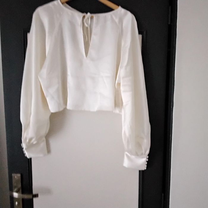 Blouse satinée femme taille L H&M - photo numéro 7