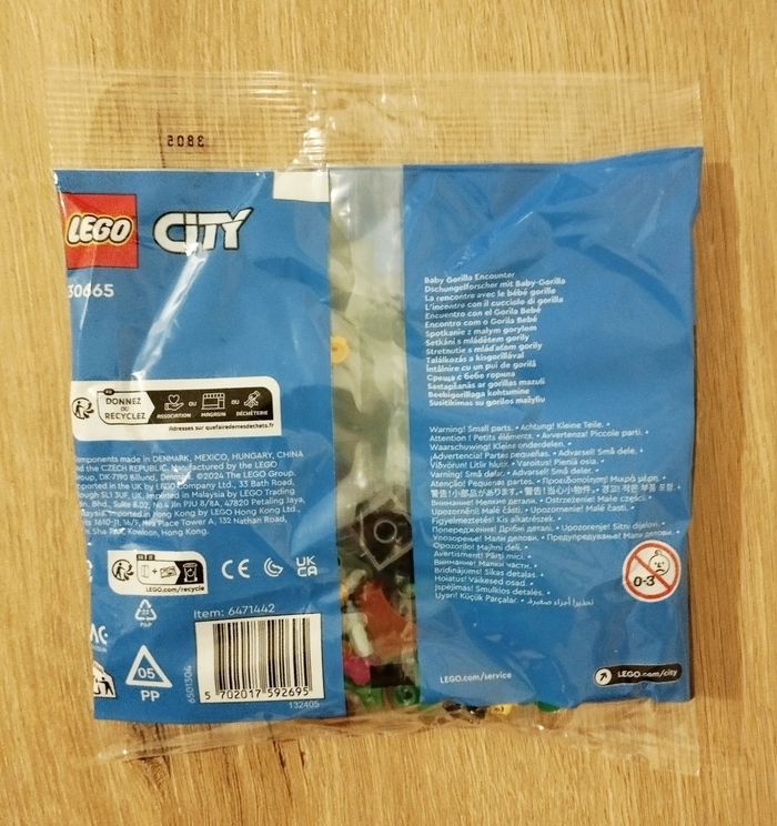 LEGO 30665 La rencontre avec le bébé gorille - photo numéro 4