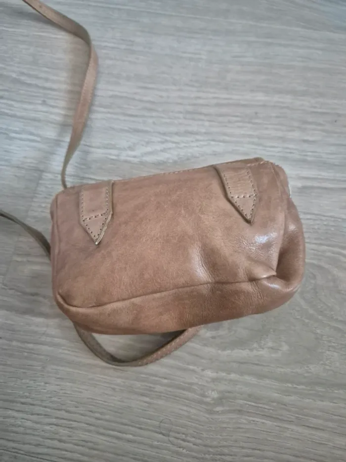 Petit sac bandoulière en cuir Nonna - photo numéro 6