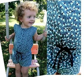 12 mois bébé fille combishort été obaibi