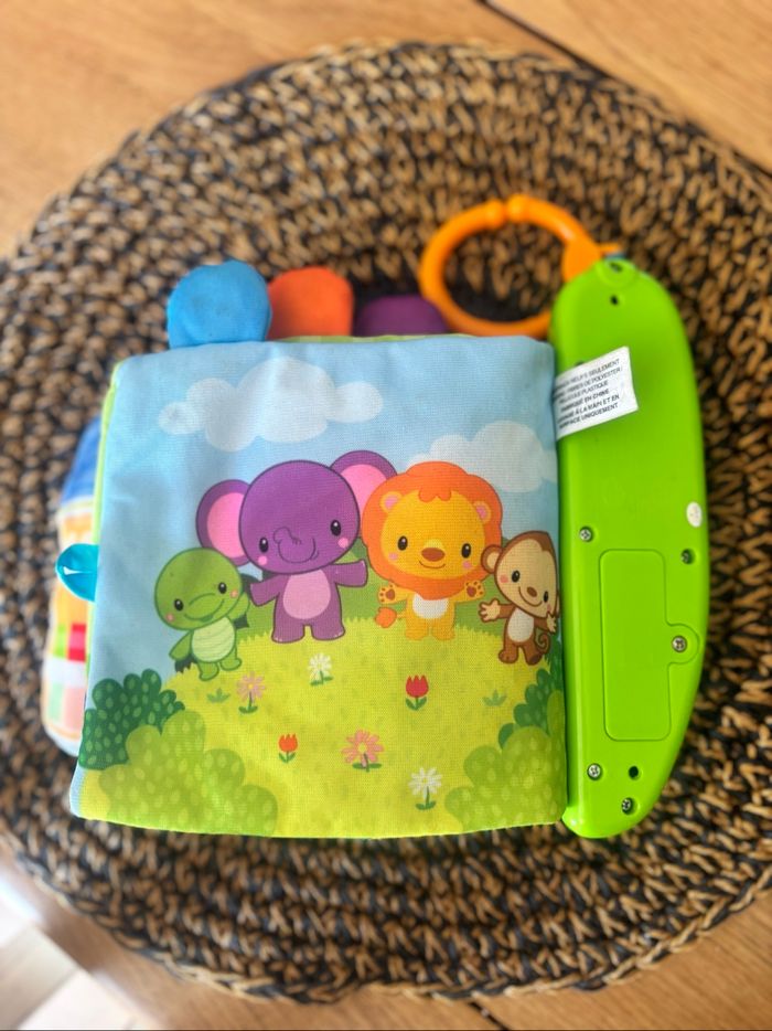 Livre tissu sonore bb vtech - photo numéro 5