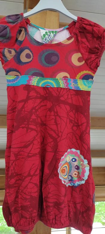 Robe manches courtes Desigual 9/10 ans