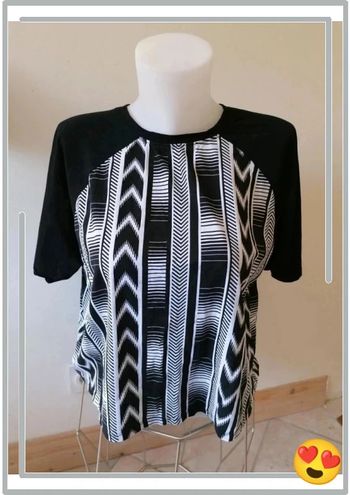 T-shirt motif noir M 38 Undiz