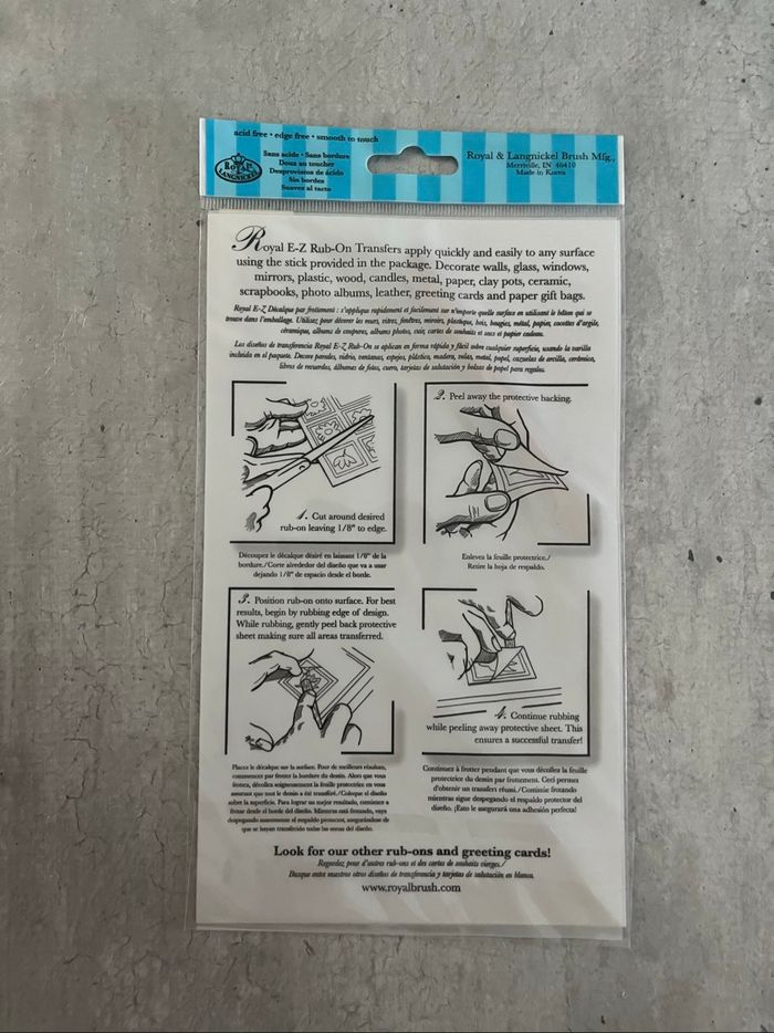 Décalque par frottement - photo numéro 2
