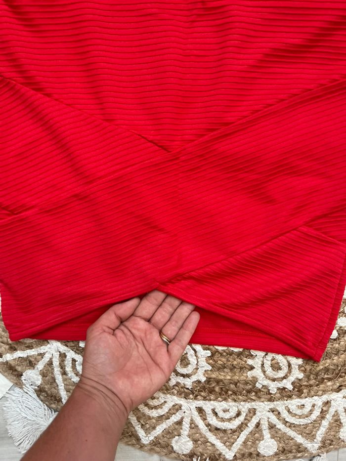 Mini jupe rouge Pimkie - photo numéro 3