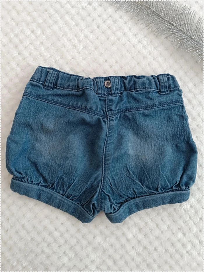 🔸Short Jean Bleu - Tape à l’Œil 12 mois🔸 - photo numéro 5