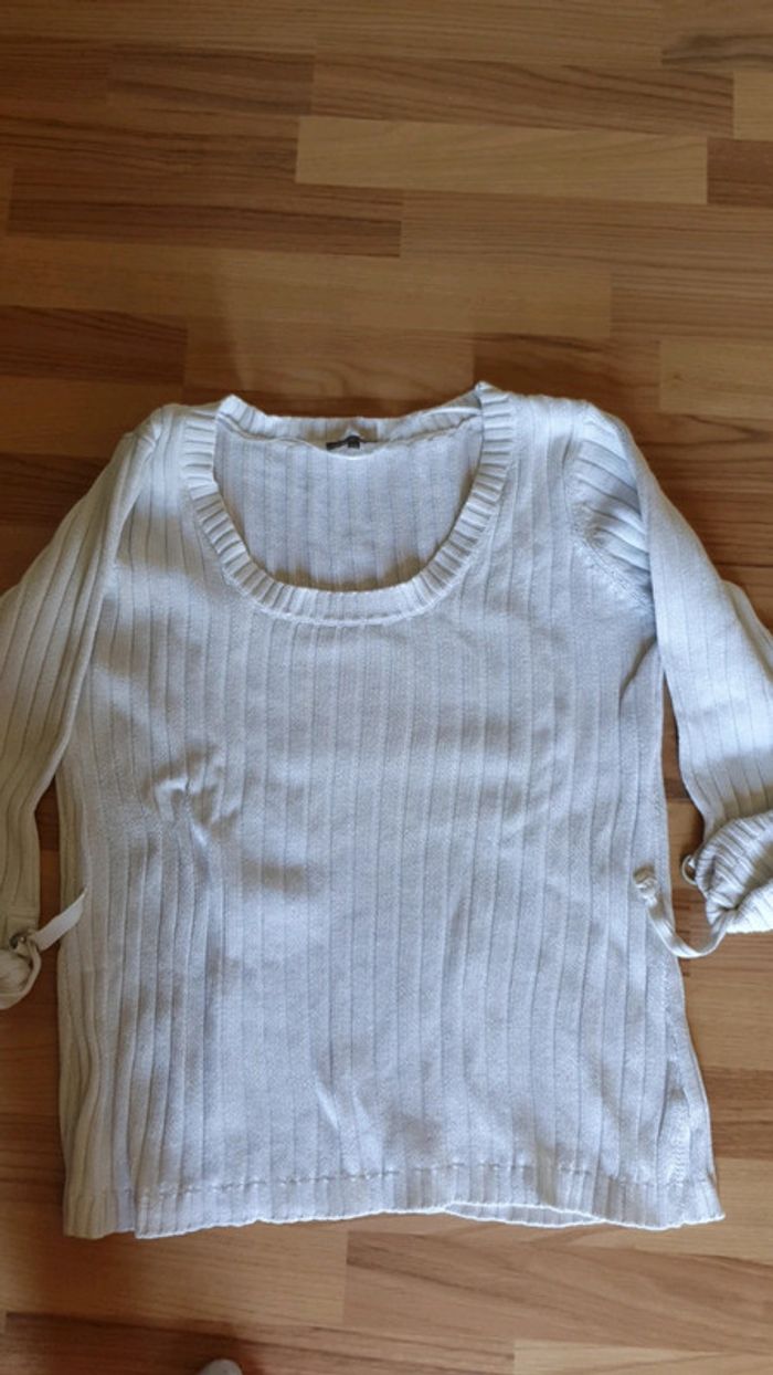 pull taille 4 coton Clara vitti