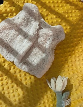 Gilet fausse fourrure