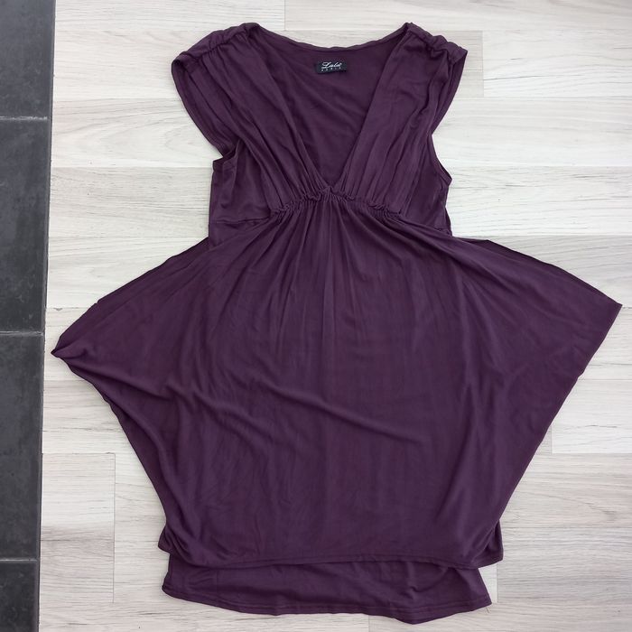 Robe violet avec doublure Lala Paris taille M