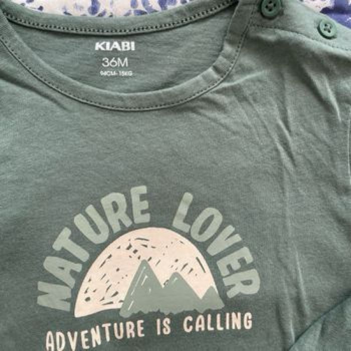 Lot de 2 t-shirt manches longues Kiabi - photo numéro 4