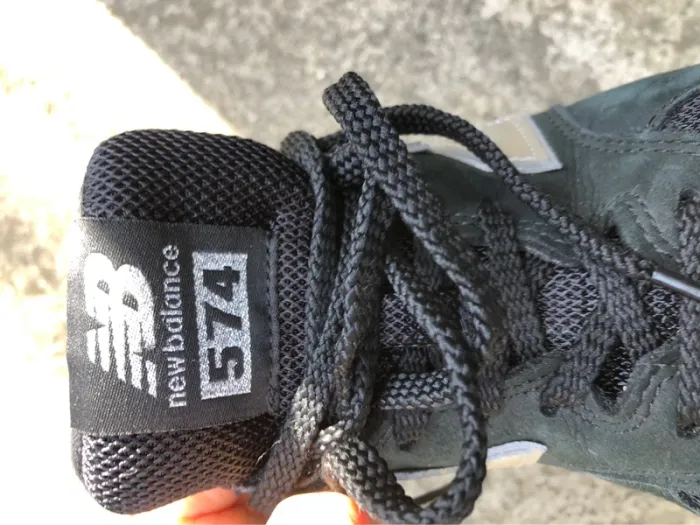 Basket New balance noir et argent - photo numéro 4
