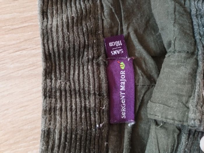 Mini jupe velours ceinture fleurs - photo numéro 3