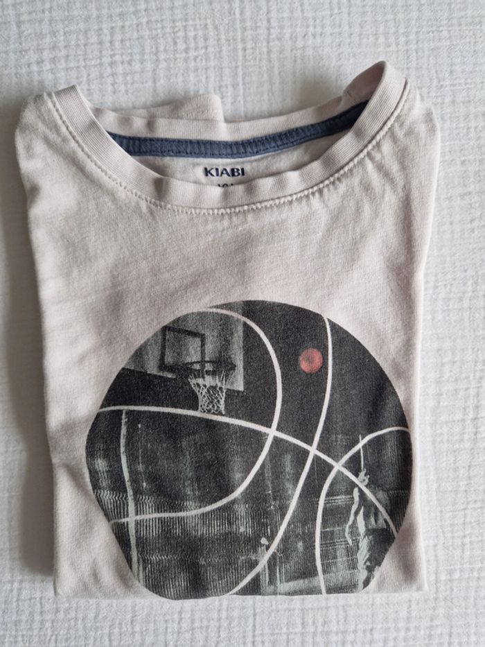 Tee-shirt Basket Kiabi 10 ans - photo numéro 4