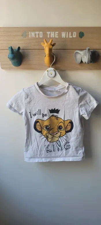 T-shirt Manches courtes simba H&M 1 an