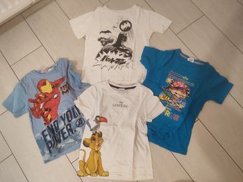 Lots de 4 t shirts 