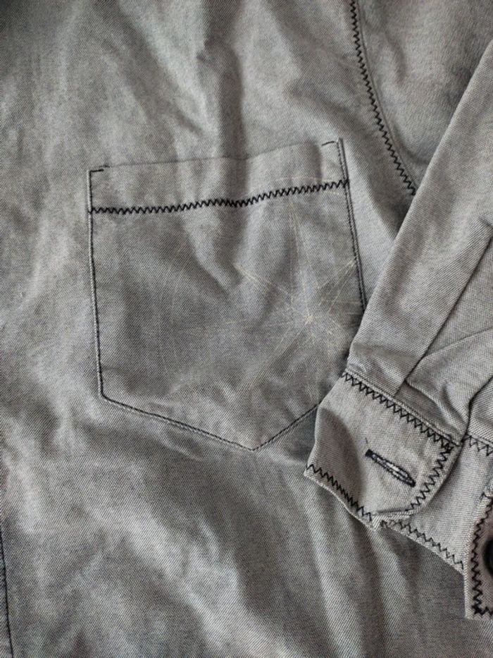 Chemise jeans bleu IKKS 10 ans - photo numéro 2