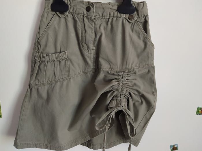 Jupe kaki Okaïdi 4 ans